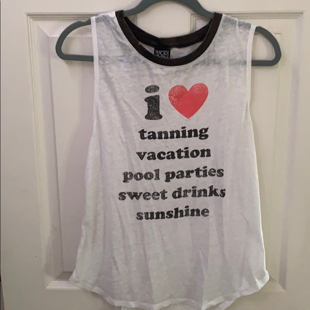Summer tank